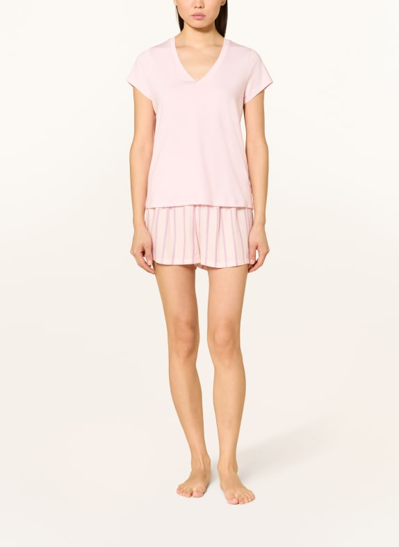 SCHIESSER Slaapshirt MIX+RELAX ROSÉ