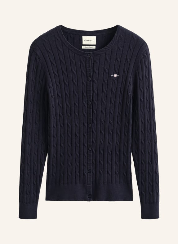 GANT svetr TMAVĚ MODRÁ