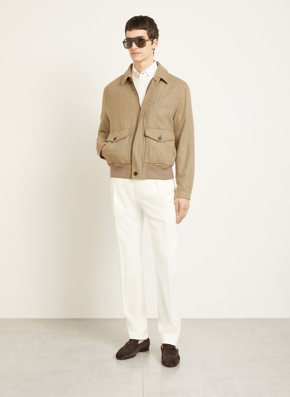 RALPH LAUREN PURPLE LABEL Kasjmier blouson OLIJF