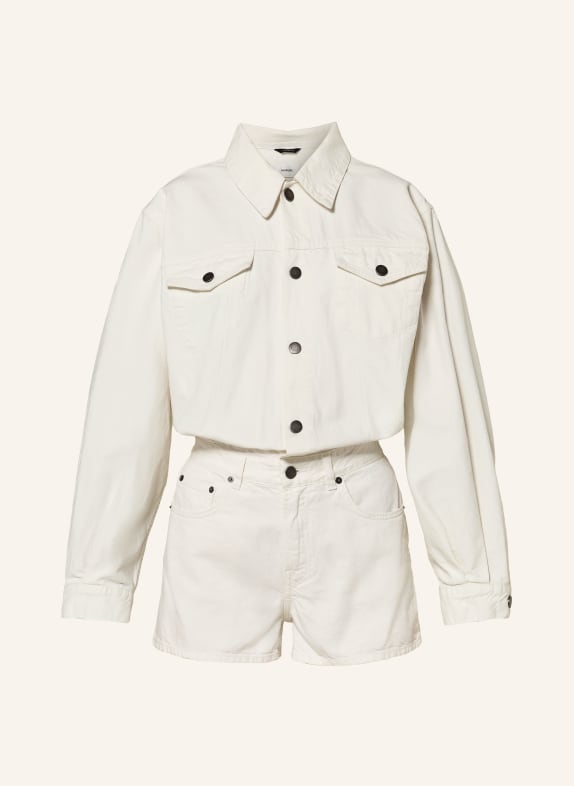 HAIKURE ELLE denim jumpsuit CREAM