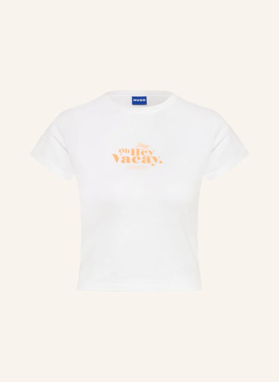 HUGO Tričko DICHROMA BÍLÁ