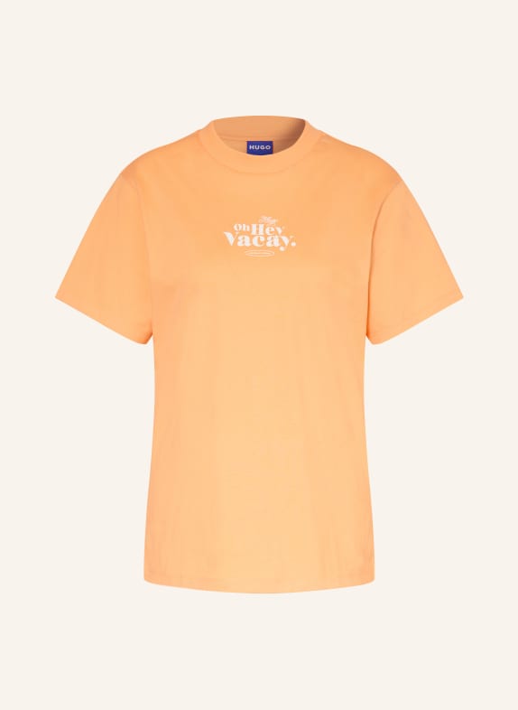 HUGO tričko ORANŽOVÁ