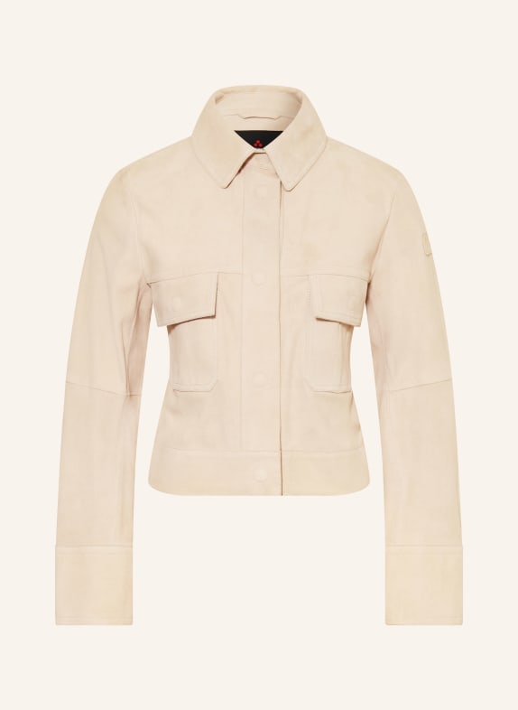 PEUTEREY Lederjacke ERA ECRU