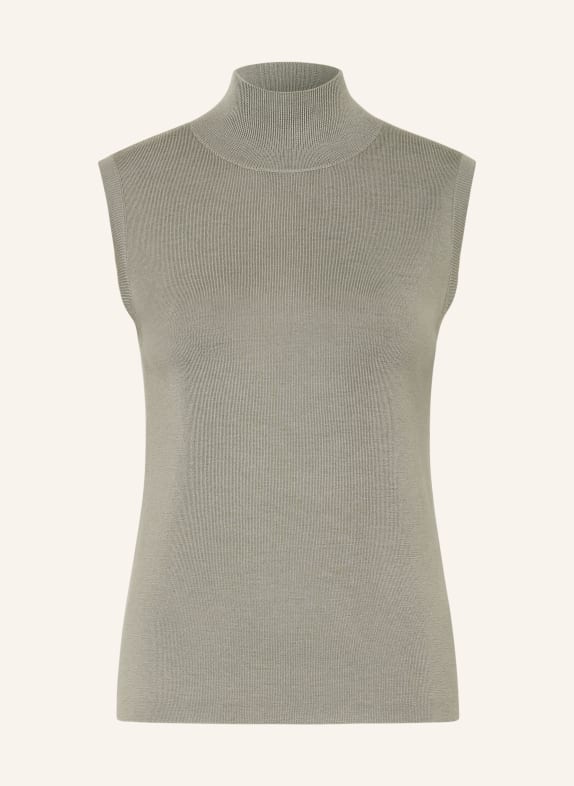 windsor. pletený top ŠEDÁ