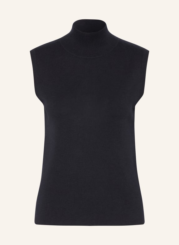 windsor. pletený top TMAVĚ MODRÁ