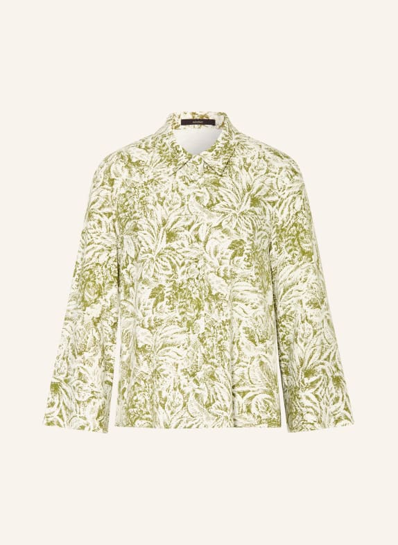 windsor. košile BÍLÁ / SVĚTLE ZELENÁ