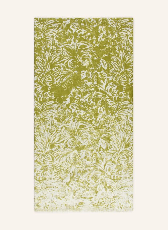 windsor. Schal GRÜN / WEISS