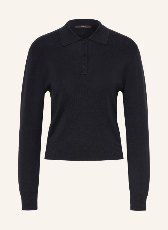 windsor. Dzianinowa koszulka polo GRANATOWY