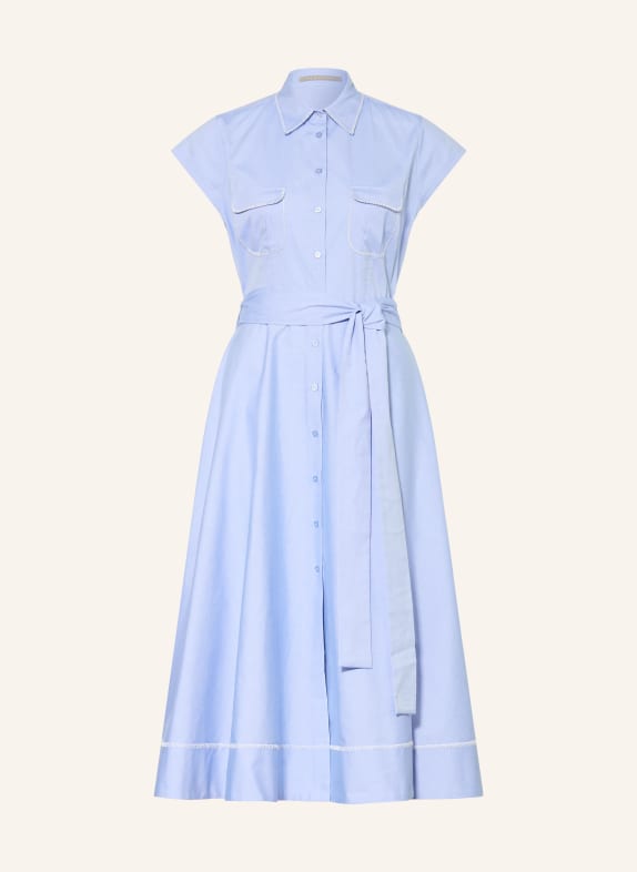 (THE MERCER) N.Y. Košilové šaty TMAVĚ MODRÁ