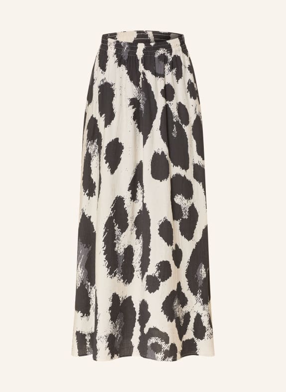 MSCH COPENHAGEN Skirt MSCHKARALIE JUSIA DARK GRAY / BEIGE