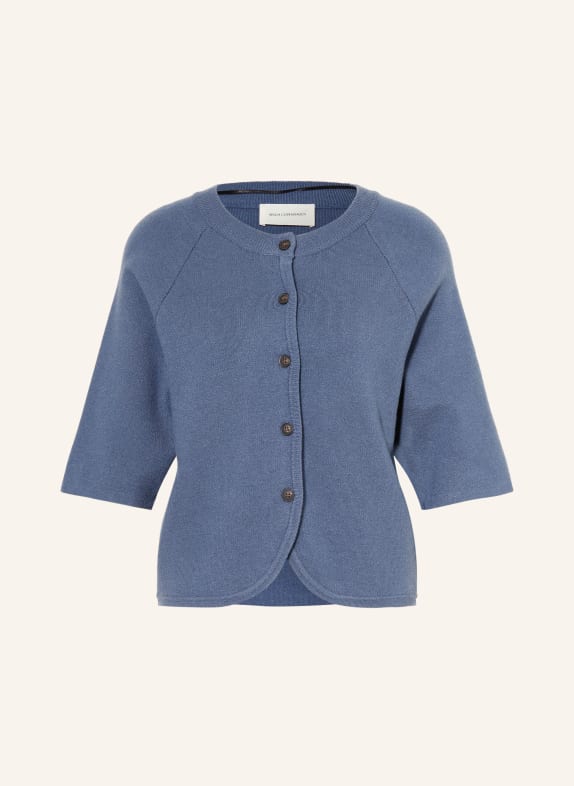 MSCH COPENHAGEN MSCHAUBREE EAST cardigan with 3/4 sleeves BLUE
