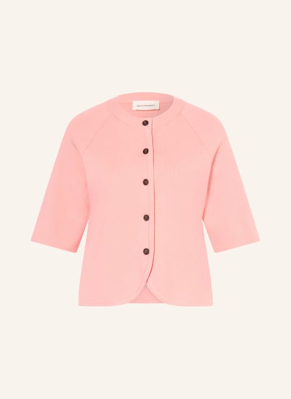 MSCH COPENHAGEN MSCHAUBREE EAST cardigan with 3/4 sleeves PINK