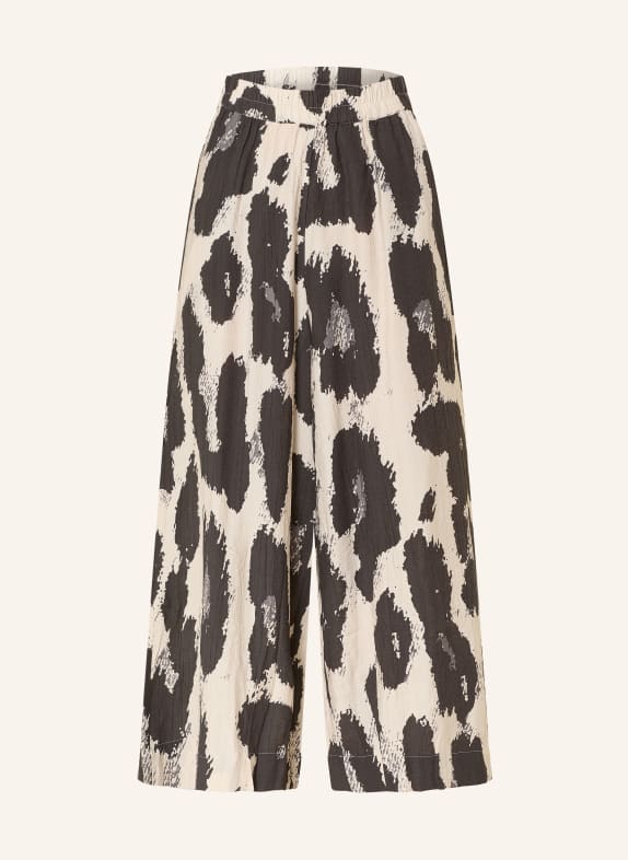 MSCH COPENHAGEN Culottes MSCHKARALIE JUSIA BEIGE / DARK GRAY / GRAY