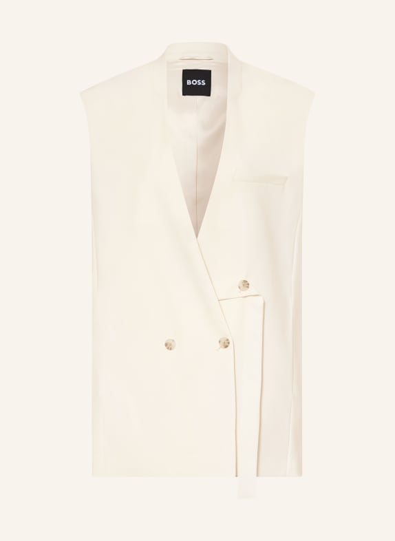 BOSS Blazerweste JAWIKIRI CREME