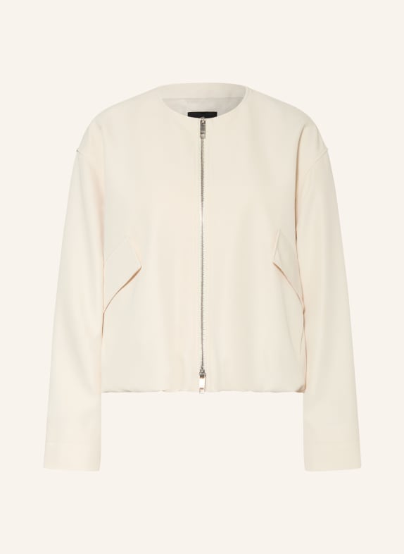 BOSS JAJILA satin blouson ECRU