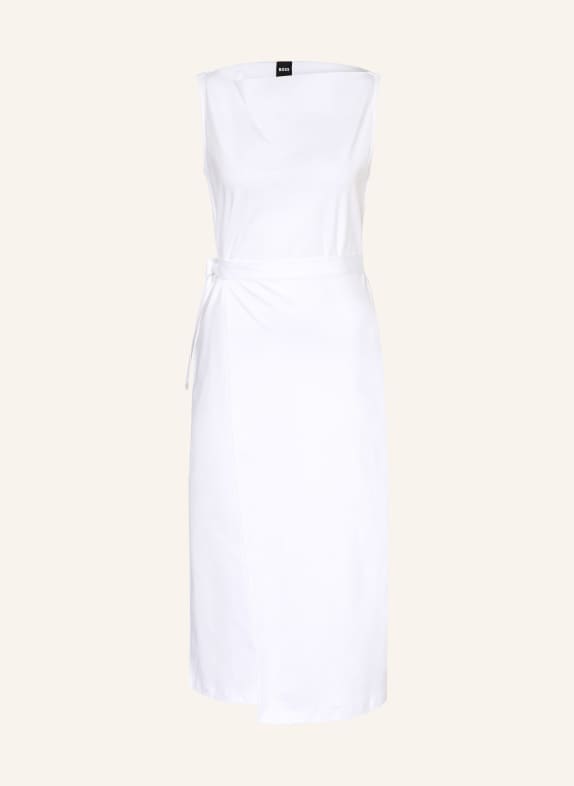 BOSS Wickelkleid EMIAKY aus Jersey WEISS