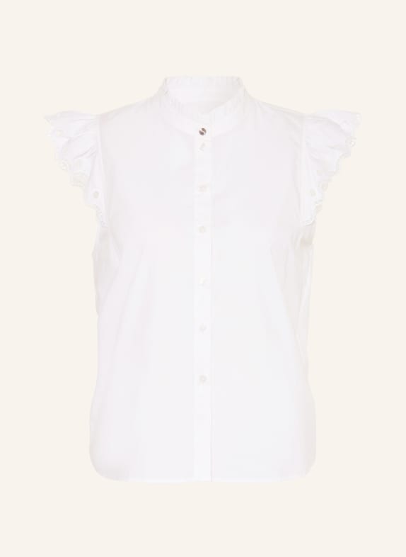 BOSS Blůza BALVANA BÍLÁ