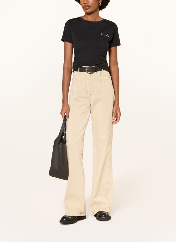 BOSS T-shirt ELOVE ZWART