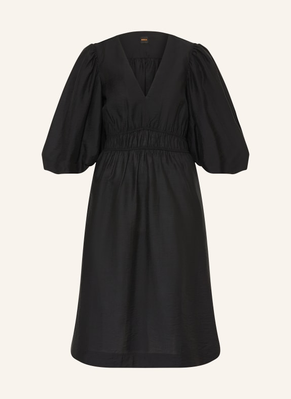 BOSS Kleid DEZZAN mit 3/4-Arm SCHWARZ