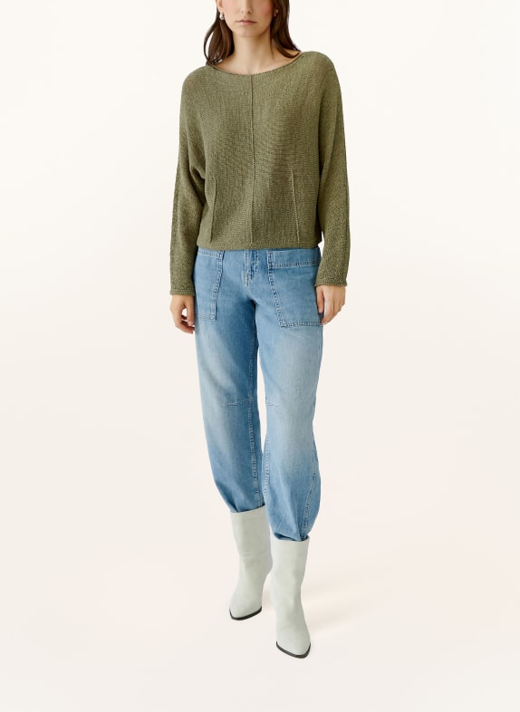 oui sweater KHAKI