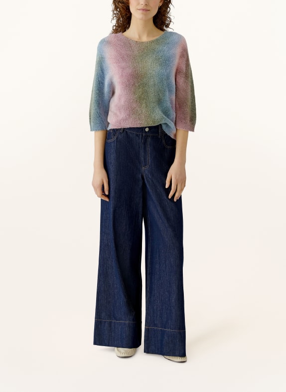 oui Strickshirt ALTROSA / OLIV / BLAU
