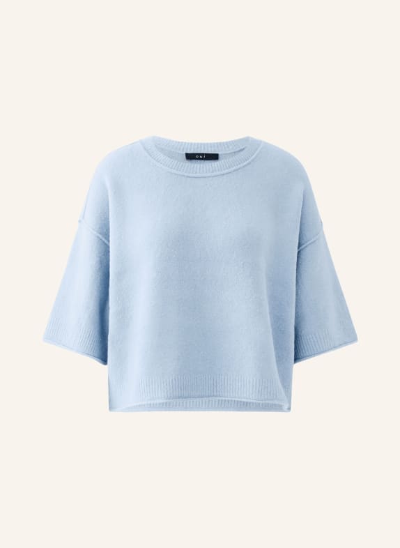 oui knit shirt LIGHT BLUE
