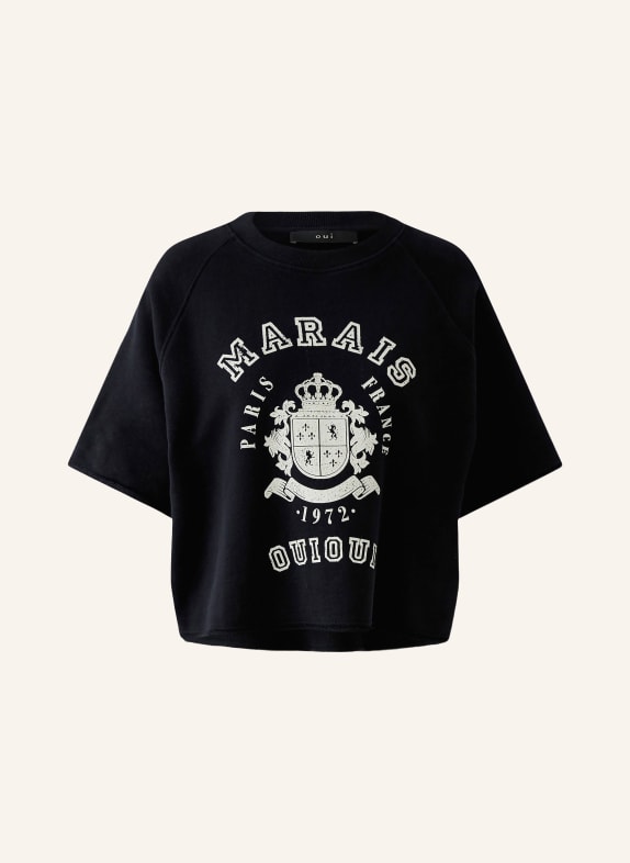 oui bluza CZARNY / BIAŁY