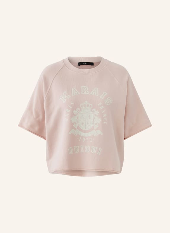 oui mikina RŮŽOVÁ / BÍLÁ