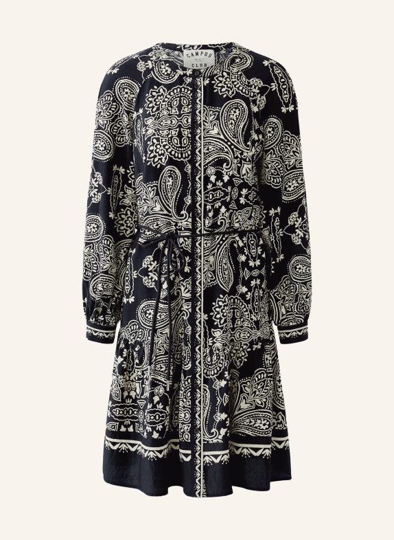 oui šaty ČERNÁ / KRÉMOVÁ