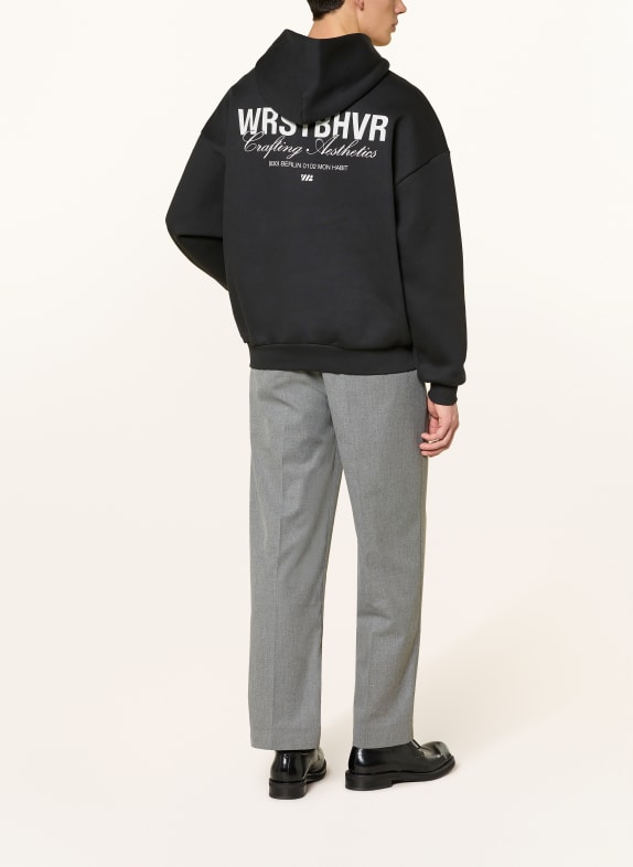 WRSTBHVR Hoodie STUDIO DONKERGRIJS