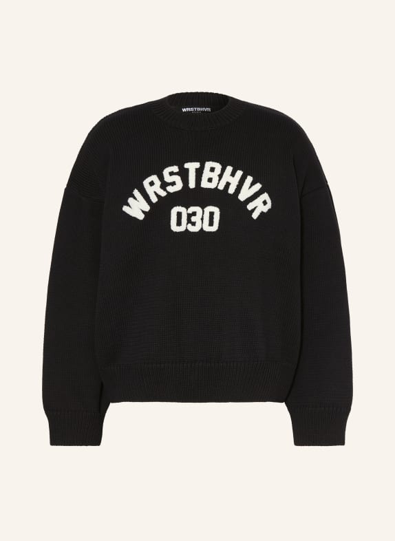 WRSTBHVR Svetr LUNA ČERNÁ