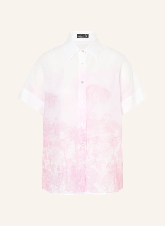 van Laack Košile VL-TIBSI-BRPXKN BÍLÁ / RŮŽOVÁ