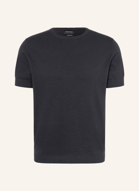 STROKESMAN'S pletené tričko TMAVĚ MODRÁ