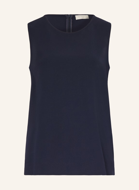ANTONELLI firenze AURORA blouse top DARK BLUE
