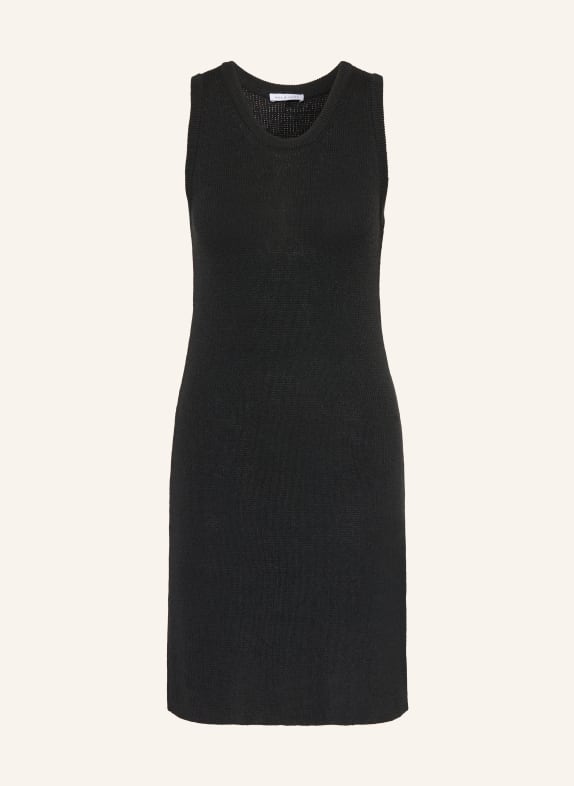 MRS & HUGS pletené šaty ČERNÁ