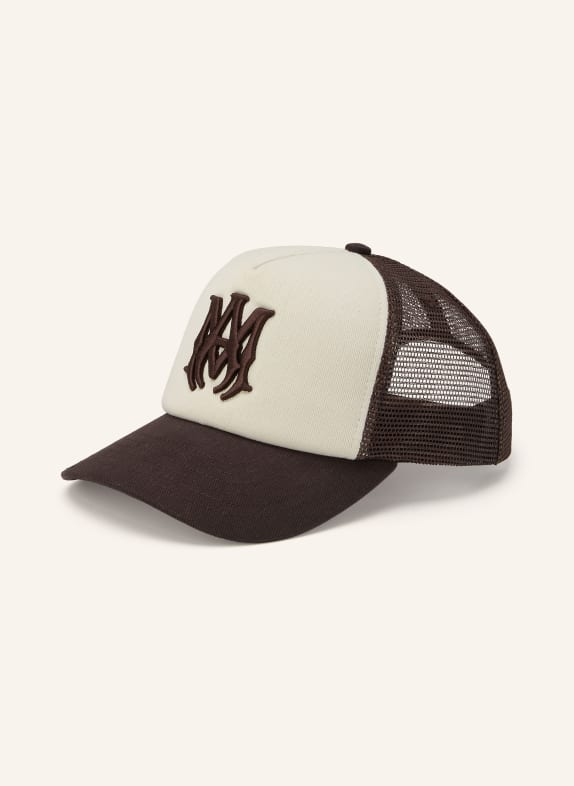 AMIRI cap DARK BROWN / ECRU