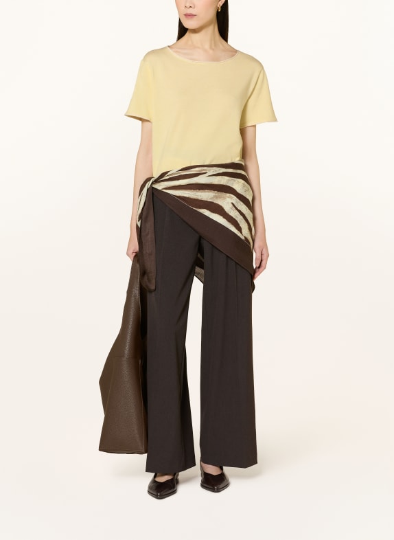 darling harbour Strickshirt lemon / white
