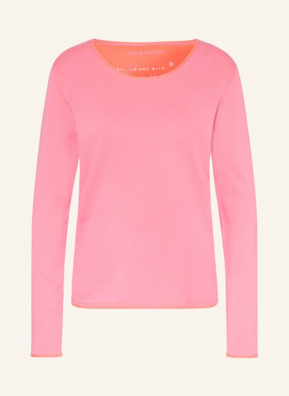 darling harbour Pullover pink /apricot