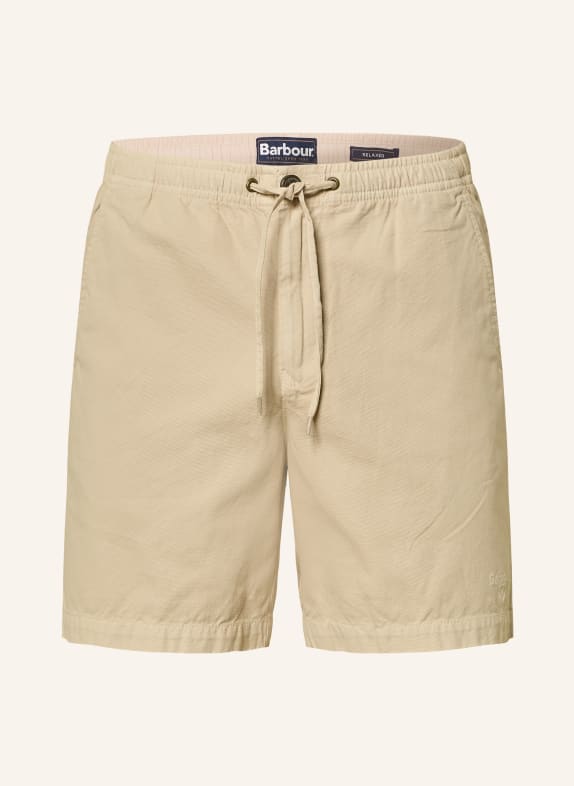 Barbour Shorts OXFORD Relaxed Fit BEIGE