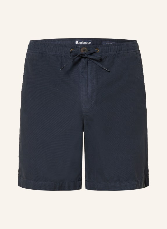 Barbour Shorts OXFORD Relaxed Fit DUNKELBLAU
