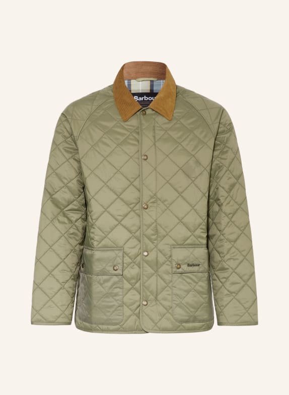 Barbour Steppjacke CITY BEDALE OLIV
