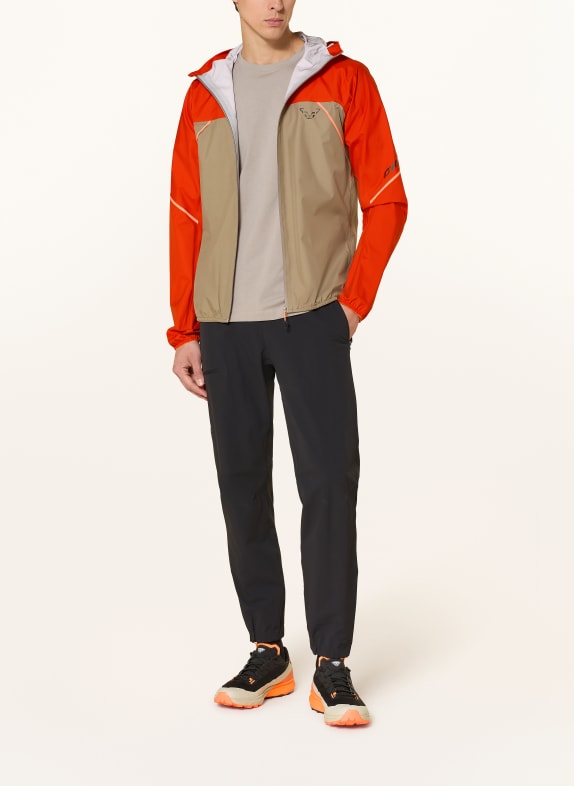 DYNAFIT Functionele jas ALPINE ORANJE / KAKI / ZWART