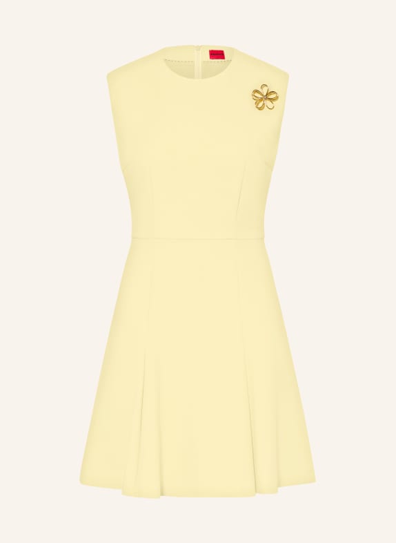 HUGO Šaty KILANDI SVĚTLE ZELENÁ