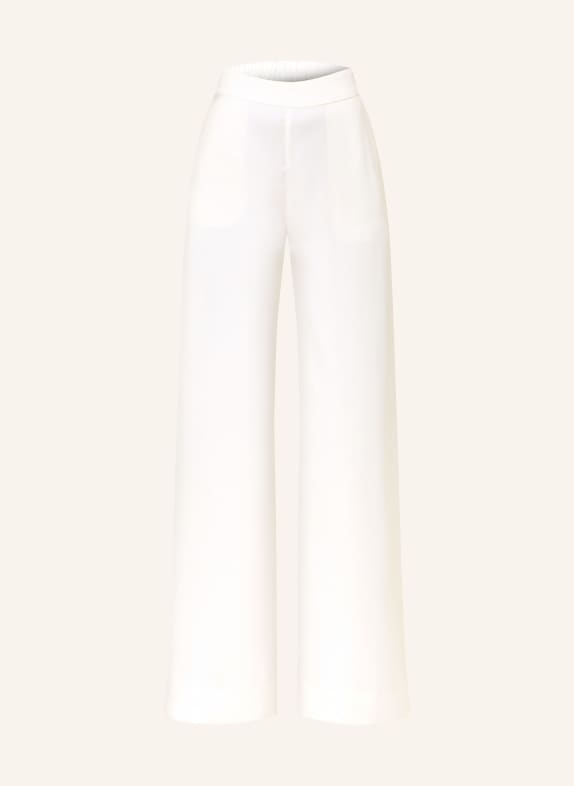 HUGO HASELI wide-leg pants ECRU