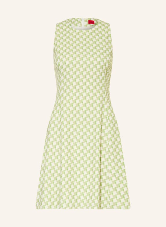 HUGO Kleid KASELI WEISS / HELLGRÜN