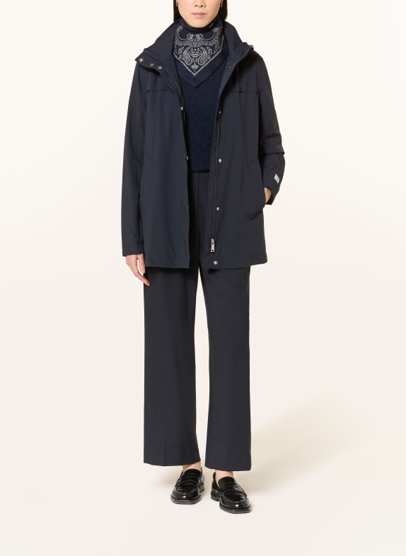 FUCHS SCHMITT imperméable BLEU FONCÉ