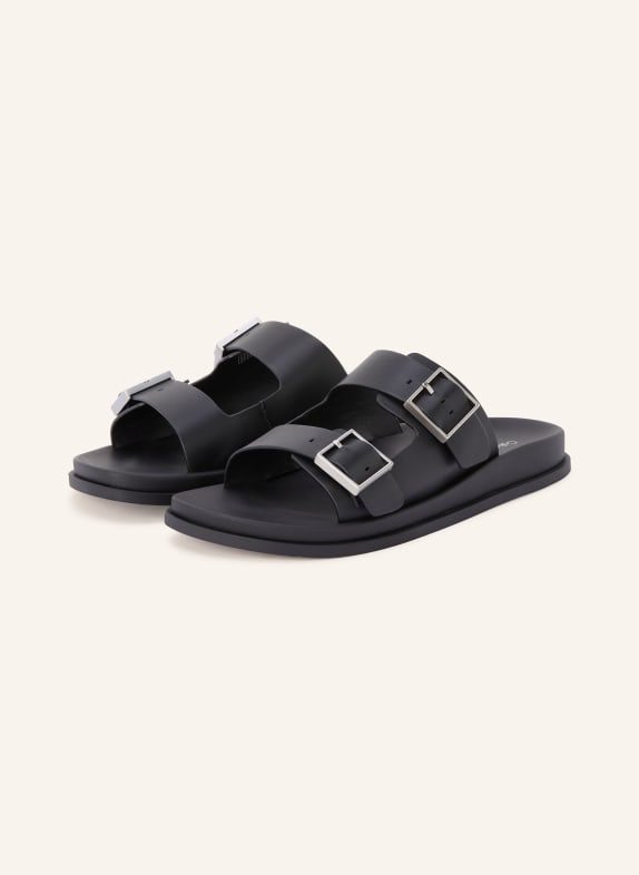 Calvin Klein mules NOIR / ARGENT