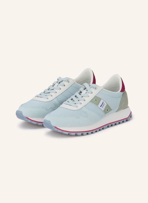 Blauer Sneaker MILLEN HELLBLAU / PINK / MINT
