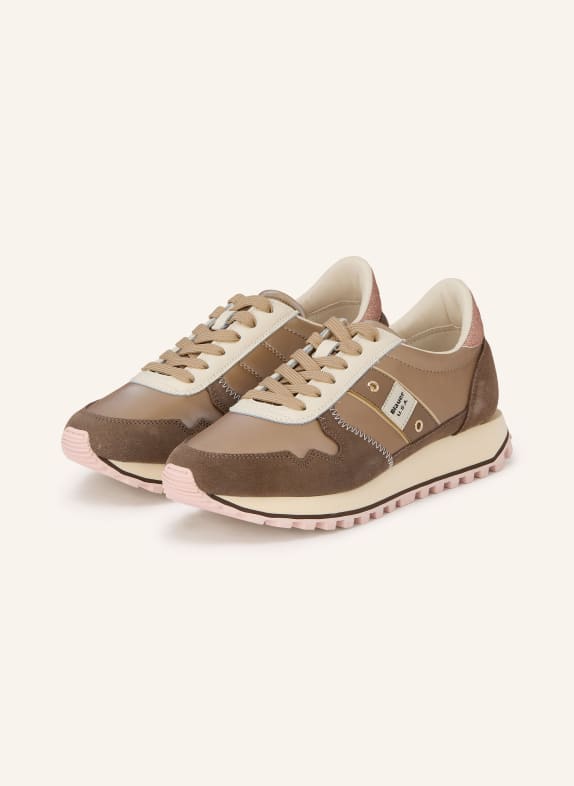 Blauer Sneaker MILLEN BEIGE / HELLBRAUN / ROSA