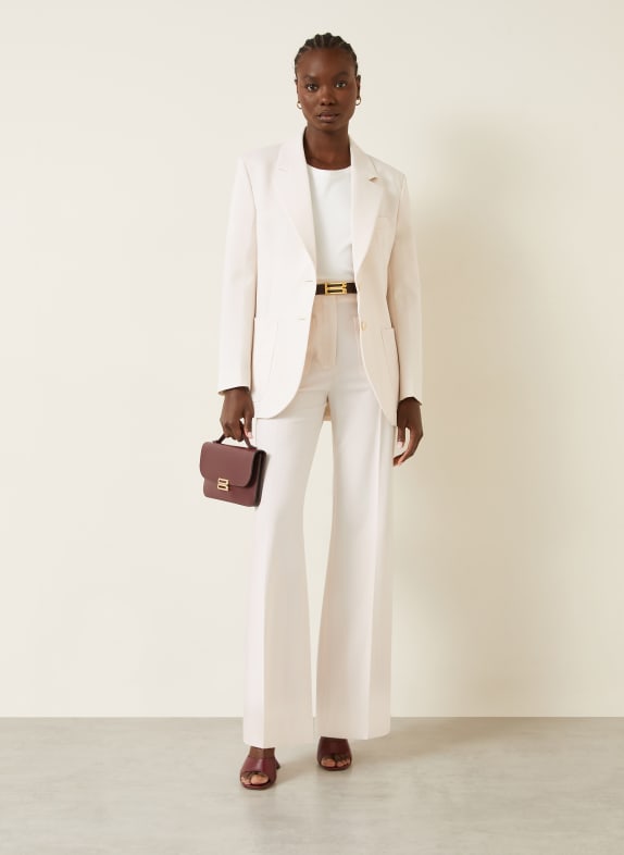 VICTORIA BECKHAM Pantaloni din marl ALINA ECRU